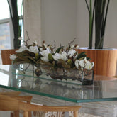 Magnolie planta artificial · aprox. 36 cm · aprox. 36 cm