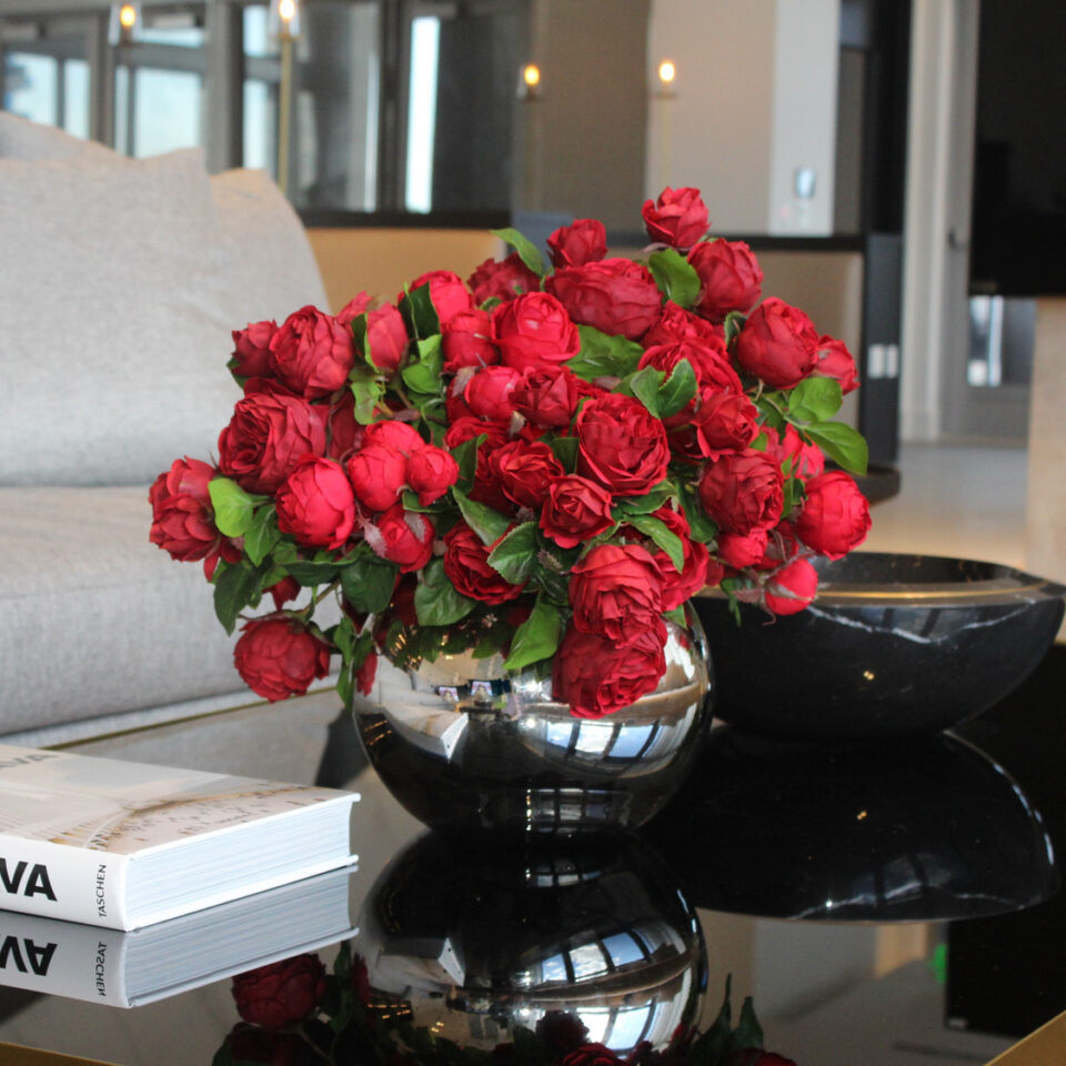 Rose planta artificial