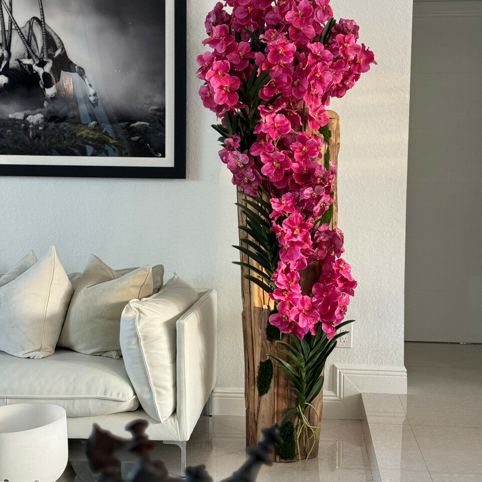Orchidee planta artificial