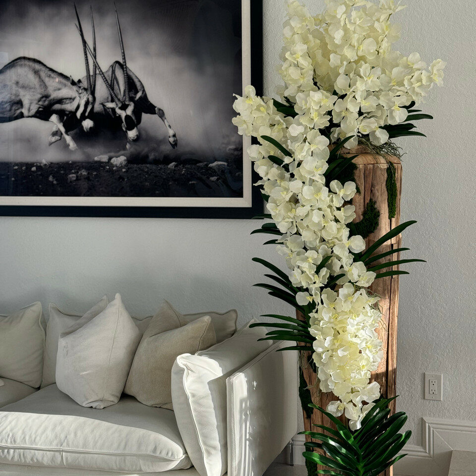 Orchidee planta artificial