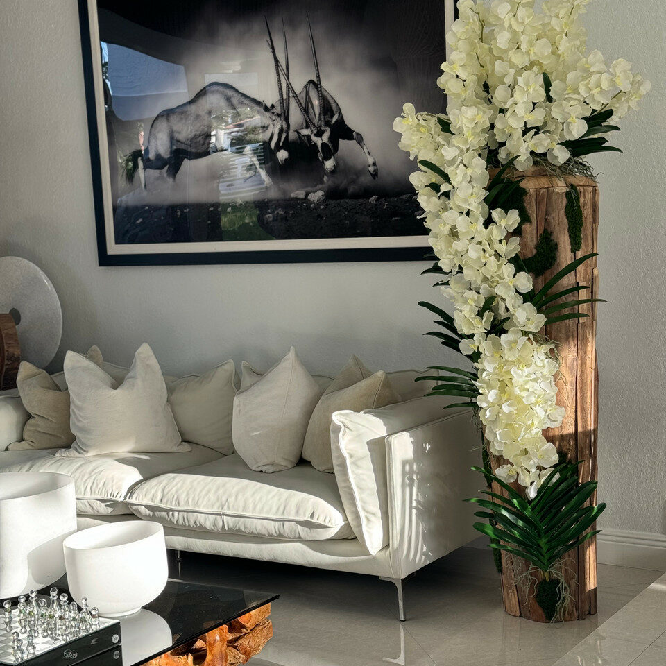 Orchidee planta artificial