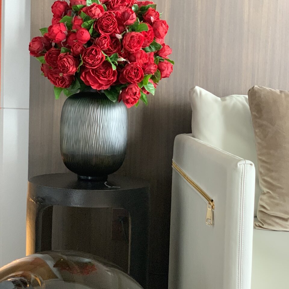 Rose planta artificial
