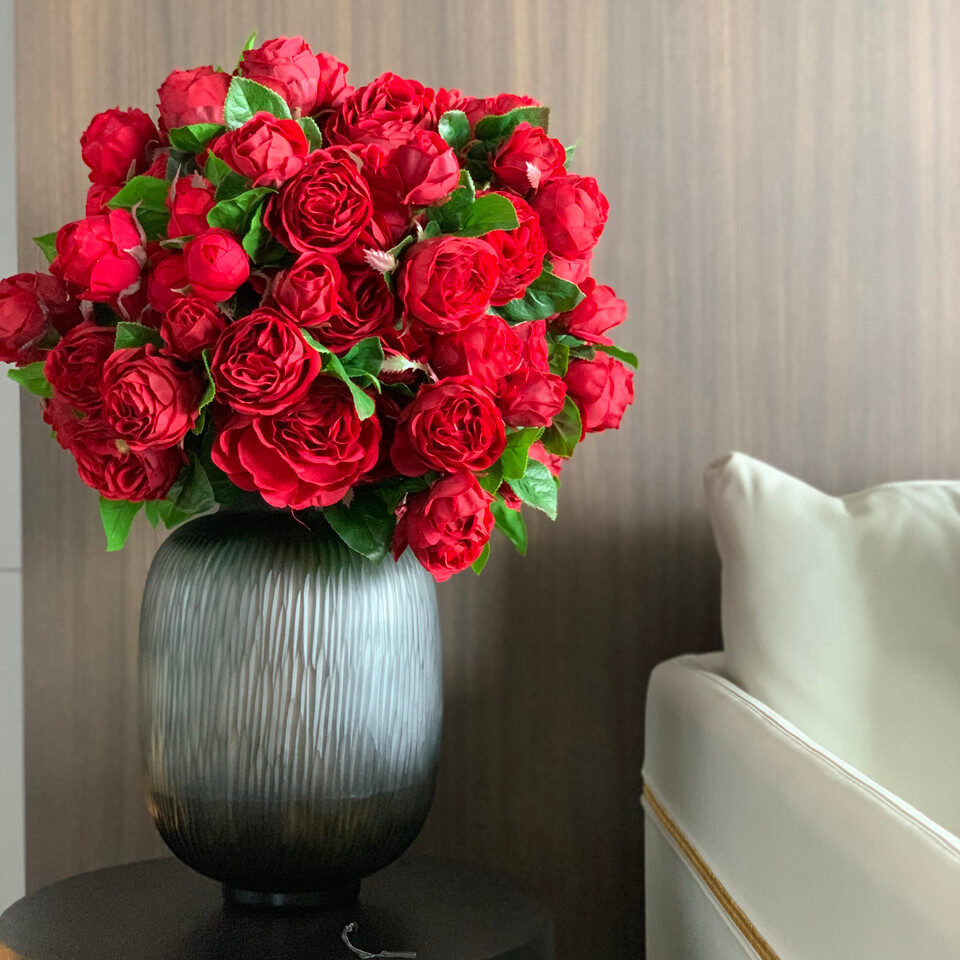 Rose planta artificial