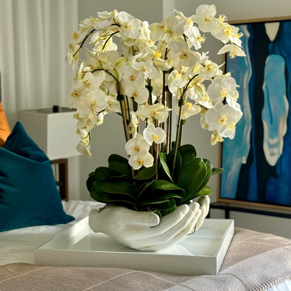 Orchidee planta artificial