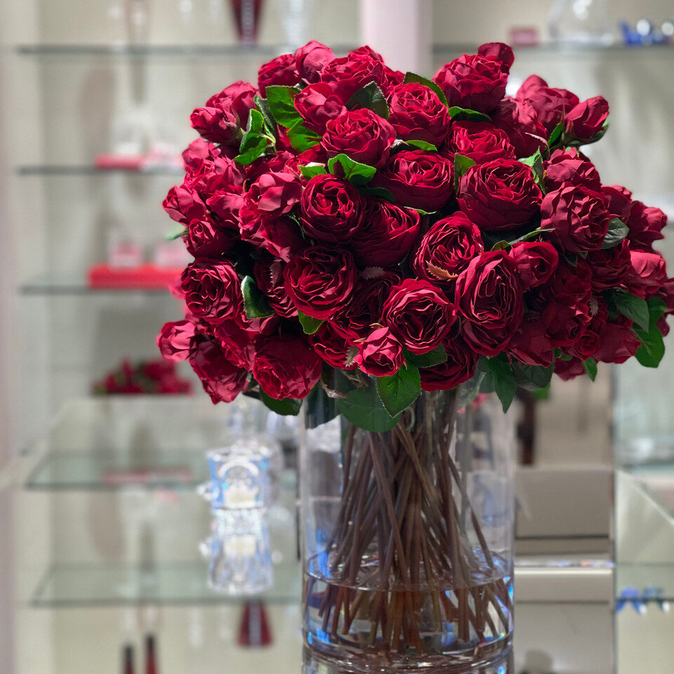 Rose planta artificial