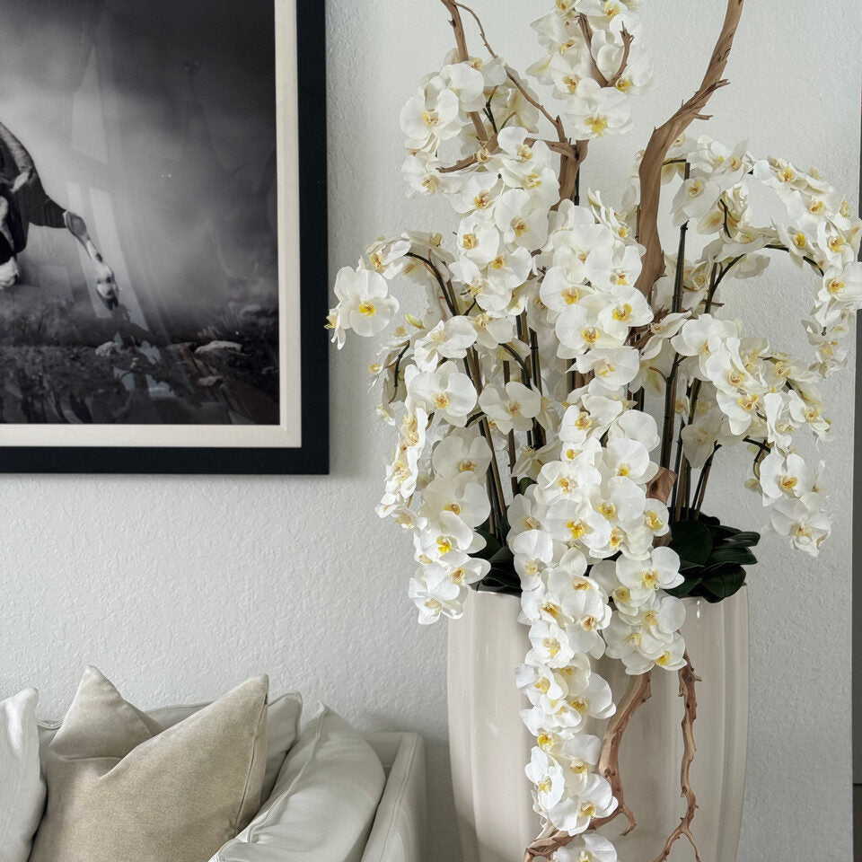 Orchidee planta artificial