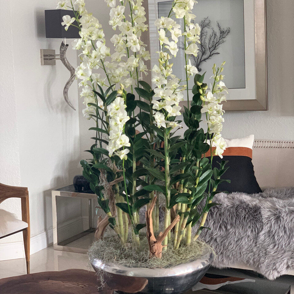 Orchidee planta artificial