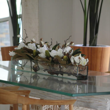 Magnolie planta artificial · aprox. 36 cm · aprox. 36 cm