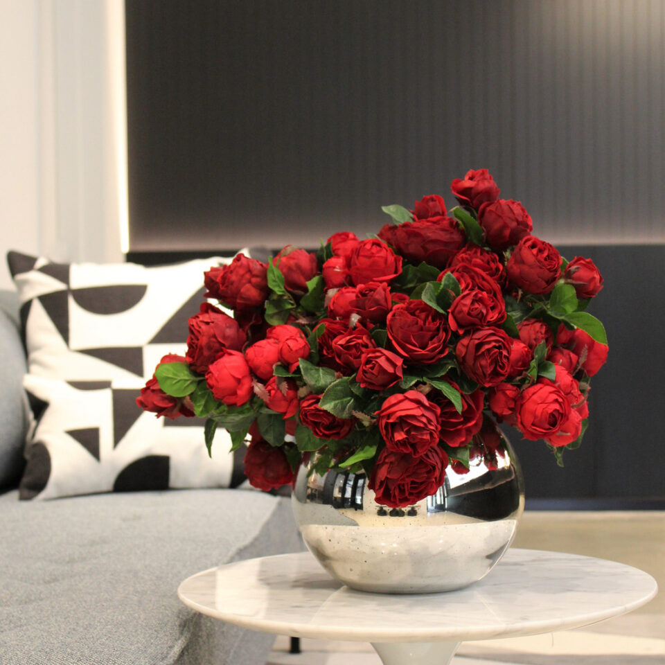 Rose planta artificial