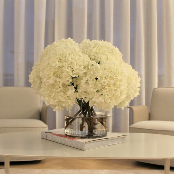 hortensia planta artificial
