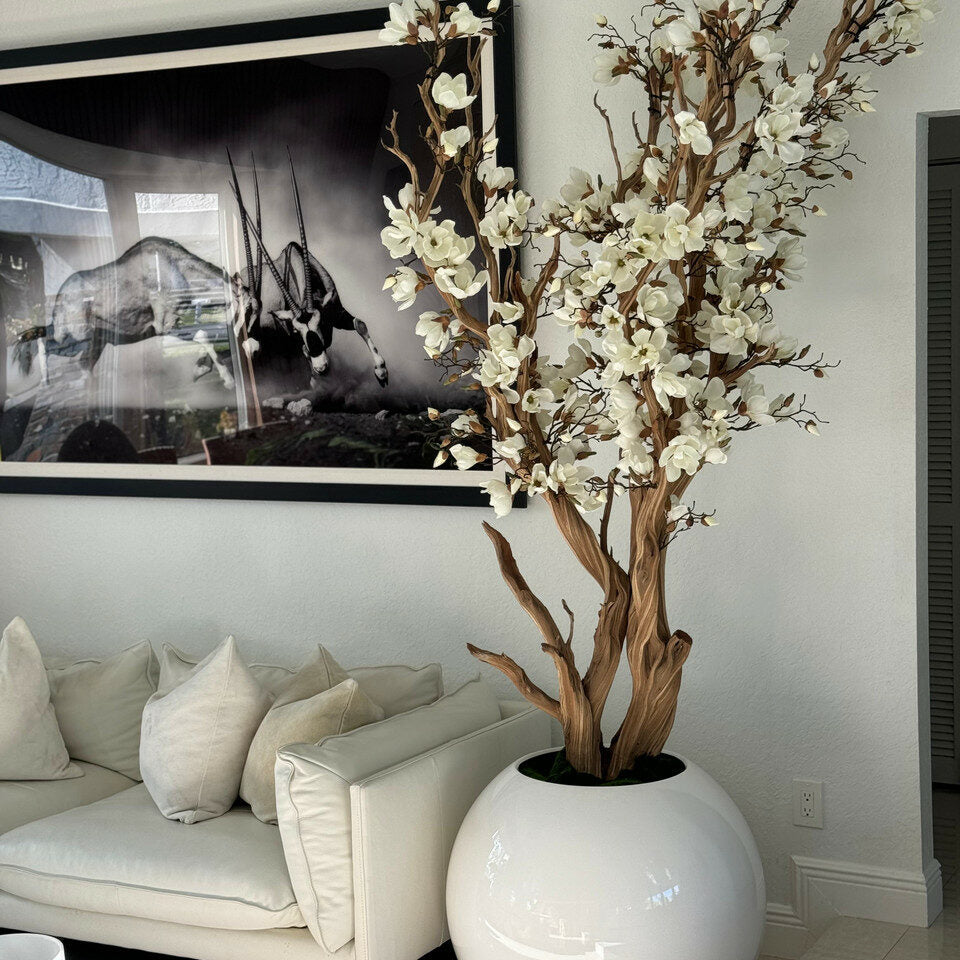 Magnolie planta artificial · aprox. 160 cm