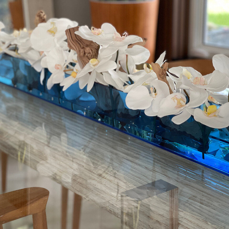 Orchidee planta artificial · aprox. 48 cm · aprox. 48 cm