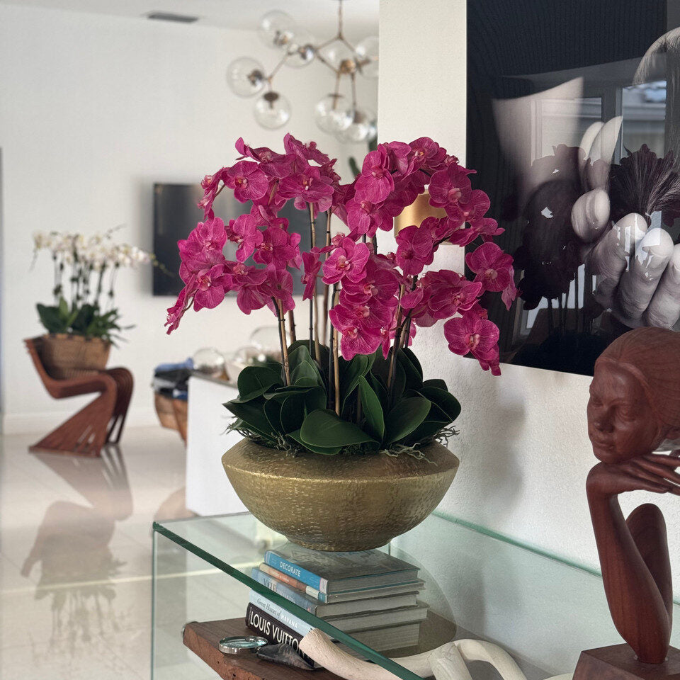 Orchidee planta artificial