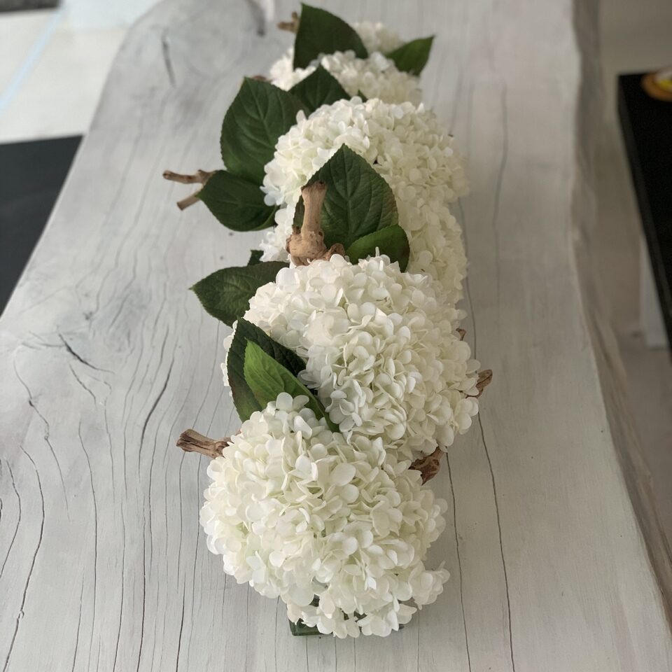 hortensia planta artificial