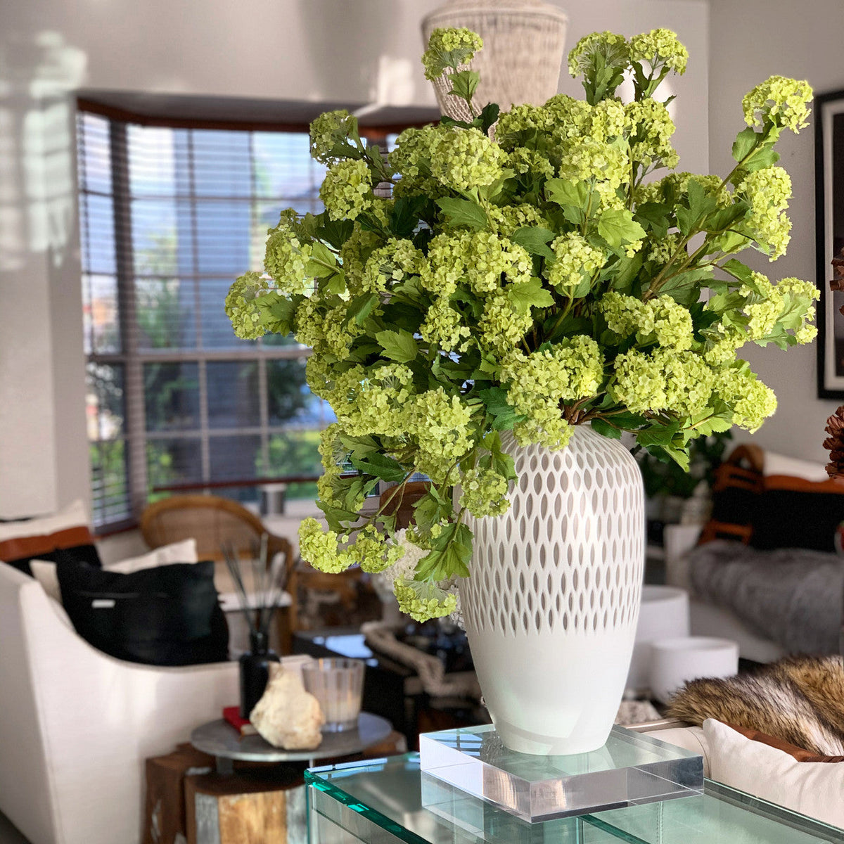 hortensia planta artificial
