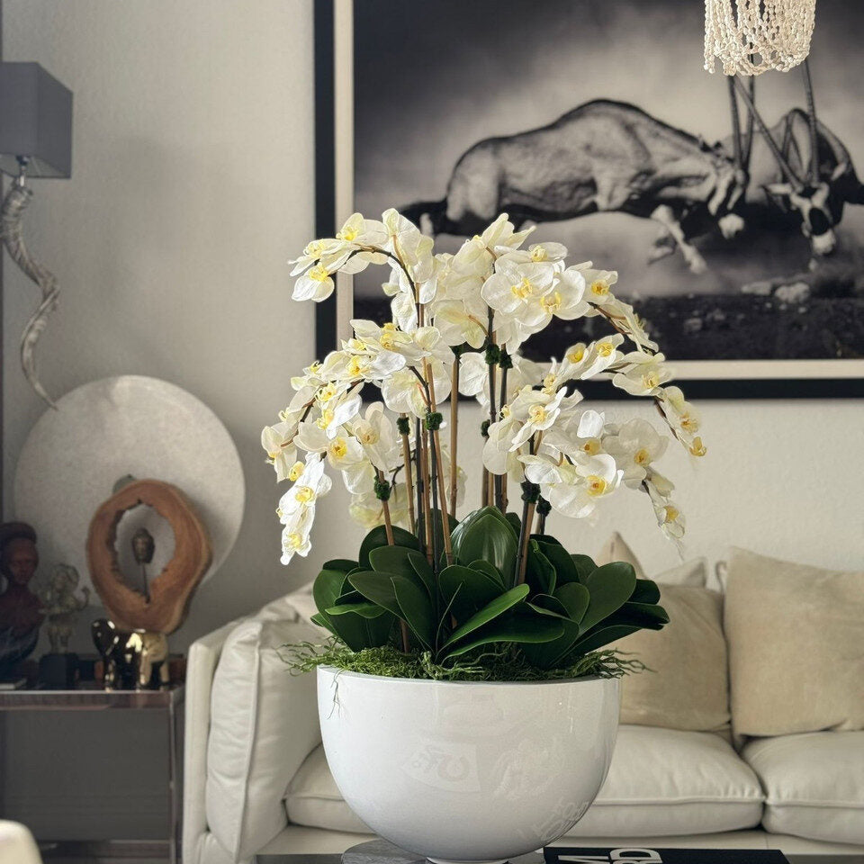 Orchidee planta artificial